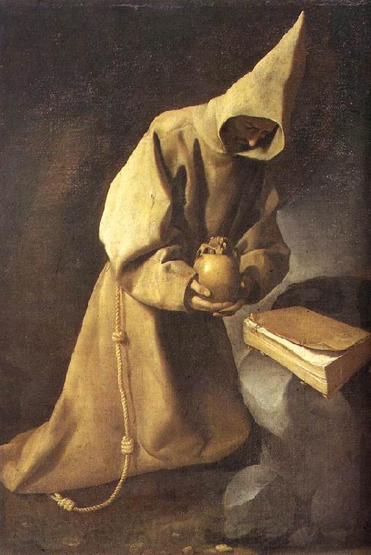 ZURBARAN  Francisco de Meditation of St Francis